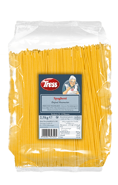 Tress Original Hausmacher Spaghetti 2,5 kg